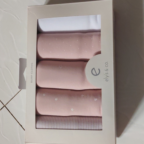 Other - Ely's & Co burp cloths 100% Jersey cotton